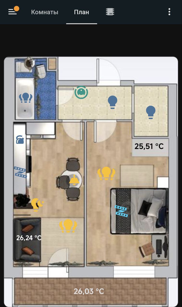 Интерфейс Home&nbsp;Assistant